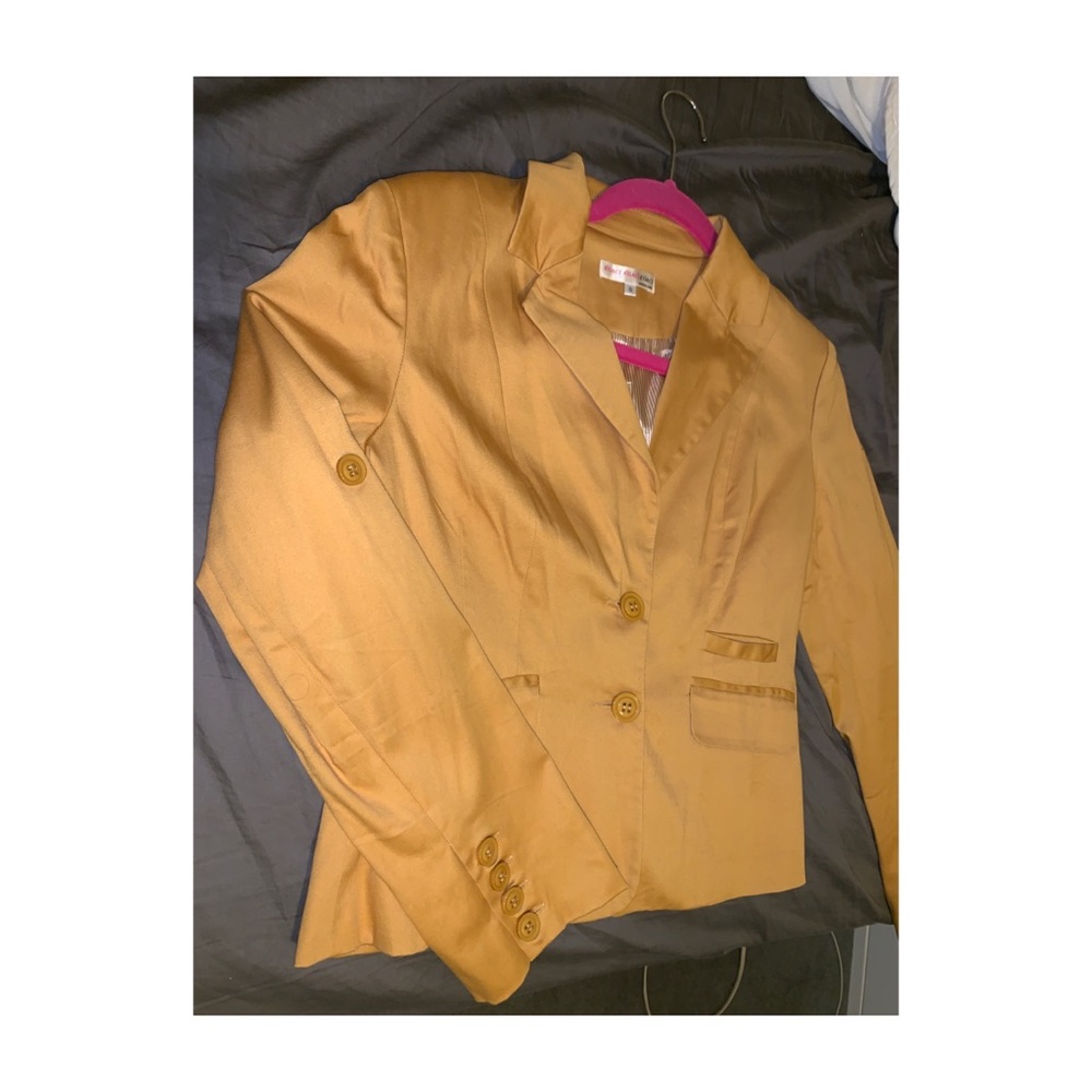 A’Gaci Mustard yellow blazer!